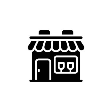 Vektör çubuğu simgesi. Logotype