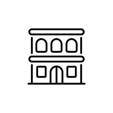 Vektör olarak kolaj simgesi. Logotype