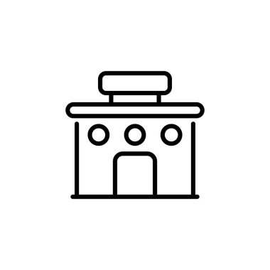 Karakol ikonu vektör olarak. Logotype