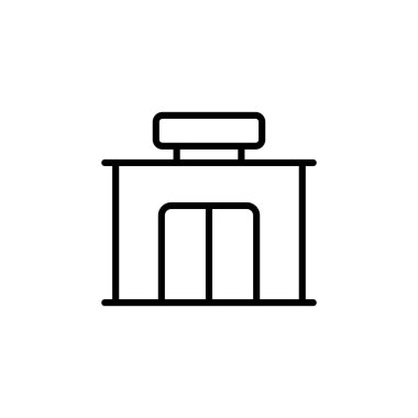 Vektör olarak Super store simgesi. Logotype