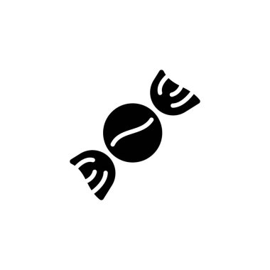 Şekerleme simgesi vektörde. Logotype