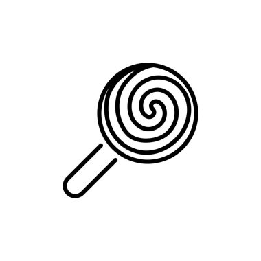 Vektör olarak lolipop simgesi. Logotype
