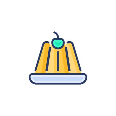 Pancake icon in vector. Logotype