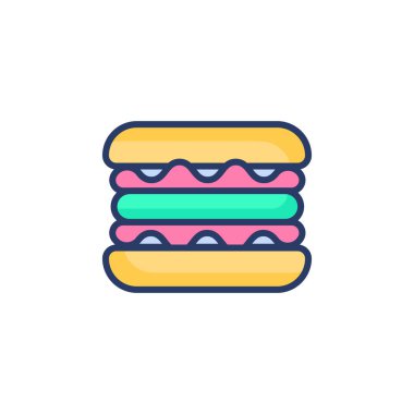 Macaron icon in vector. Logotype