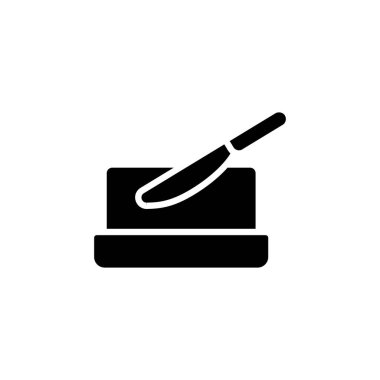 Butter icon in vector. Logotype