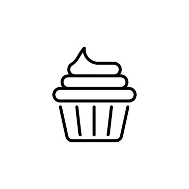 Pastry Bakery icon in vector. Logotype