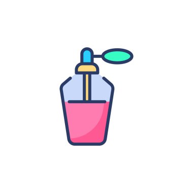 Vektör olarak parfüm ikonu. Logotype