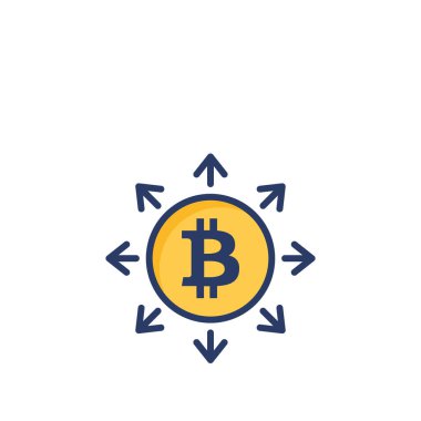 Vektörde ademi merkeziyet simgesi. Logotype