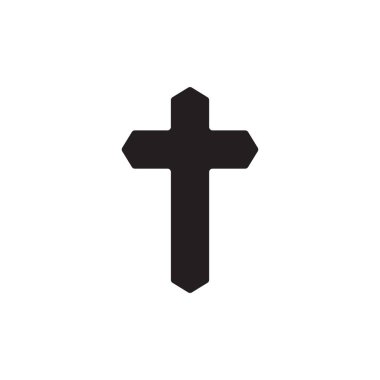 Vektör olarak Hıristiyanlık simgesi. Logotype