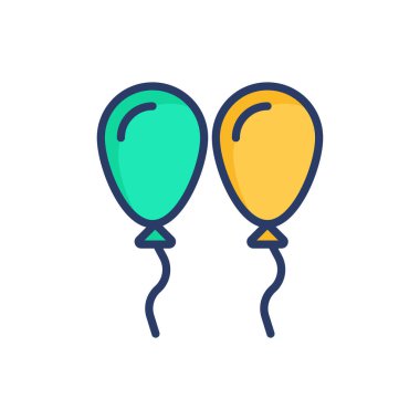 Vektör olarak balon simgesi. Logotype