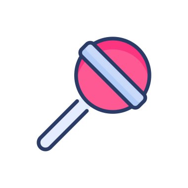 Vektör olarak lolipop simgesi. Logotype