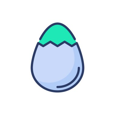 Vektör olarak Paskalya Çikolatası ikonu. Logotype