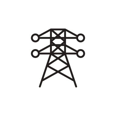 Vektör içinde elektrik simgesi. Logotype