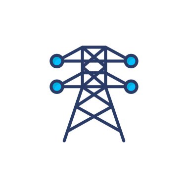 Vektör içinde elektrik simgesi. Logotype