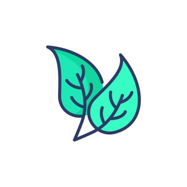 Vektör simgesini bırakır. Logotype