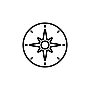 Yönlendirme simgesi vektörü. Logotype