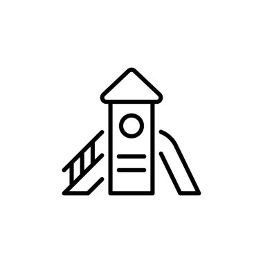 Vektör olarak lunapark simgesi. Logotype