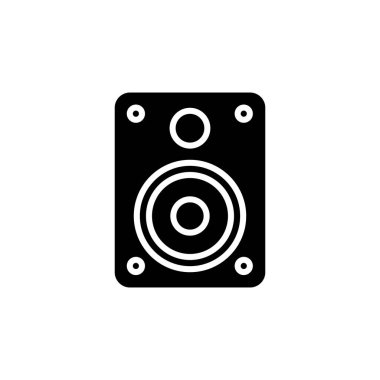 Hoparlör ikonu vektör olarak. Logotype