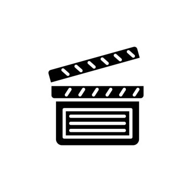 Vektör olarak film simgesi. Logotype