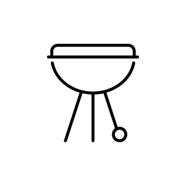 Barbekü Partisi ikonu. Logotype