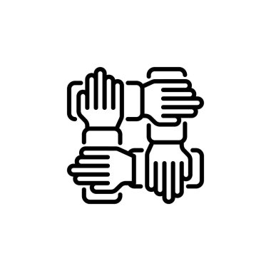 Vektör olarak tutarlılık simgesi. Logotype