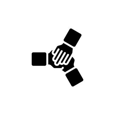 Takım ruhu simgesi vektörde. Logotype