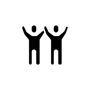 Takım Moral ikonu vektörde. Logotype