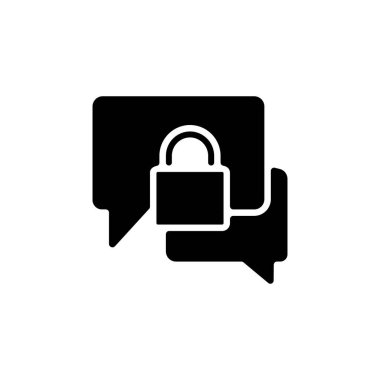 Vektör olarak şifrelenmiş masaj simgesi. Logotype