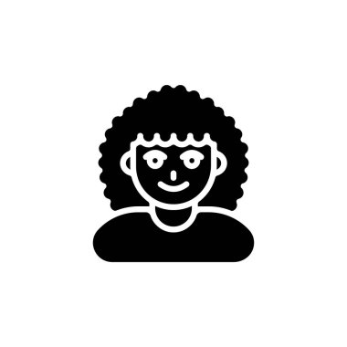 Vektör olarak Afrika ikonu. Logotype