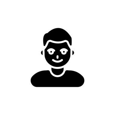 Vektör olarak erkek simgesi. Logotype