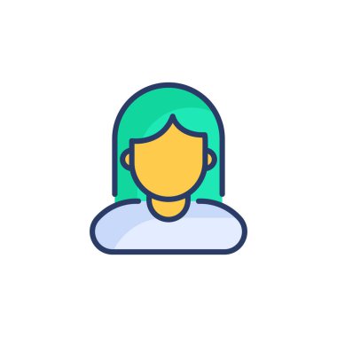 Ev hanımı ikonu. Logotype