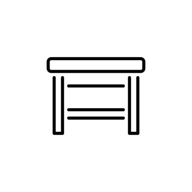 Vektör olarak Çalışma Tablosu simgesi. Logotype