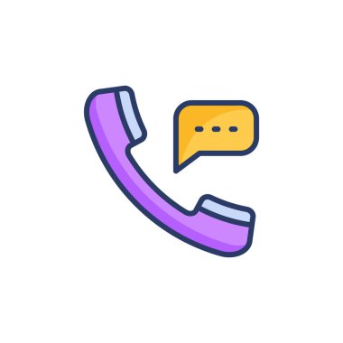 Tıbbi yardım hattı ikonu. Logotype