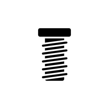 Cıvata simgesi vektörde. Logotype