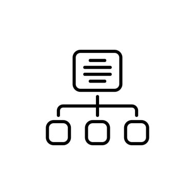 Vektör olarak Site Harita simgesi. Logotype