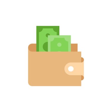 Vektör olarak finans simgesi. Logotype