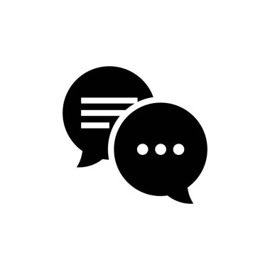 Müzakere ikonu vektör olarak. Logotype