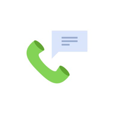 Vektör olarak Yardım Hattı Konuşma simgesi. Logotype