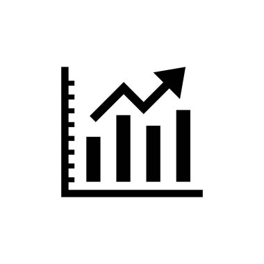 Vektör olarak analiz simgesi. Logotype