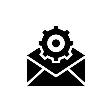 İleti simgesi vektör olarak ayarlanıyor. Logotype