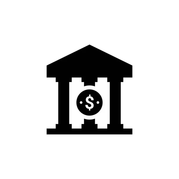 Bank Deposit Icon Vector Logotype — Stock Vector