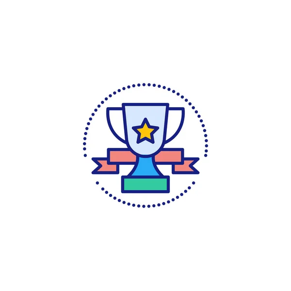 Піктограма Нагородження Вектором Логотип — стоковий вектор