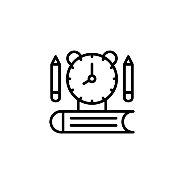 Εικονίδιο Ξυπνητήρι Διάνυσμα Λογότυπο — Διανυσματικό Αρχείο