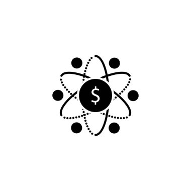 Money Online simgesini vektör olarak yap. Logotype