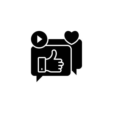 Vektör olarak Sosyal Kampanya simgesi. Logotype