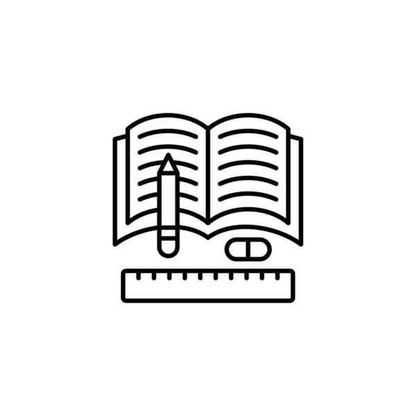 Icône Croquis Vecteur Logotype — Image vectorielle