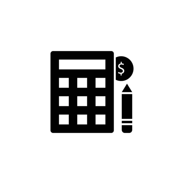 Budget Symbol Vektor Logotyp — Stockvektor