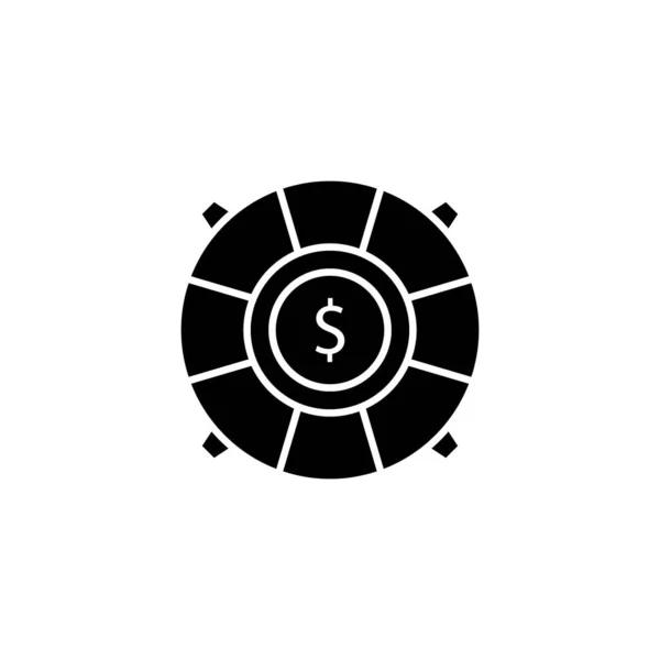 Icono Soporte Vector Logotipo — Vector de stock