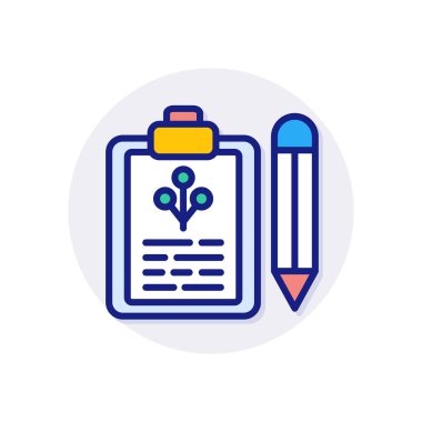 Vektör olarak Çevre Programı simgesi. Logotype