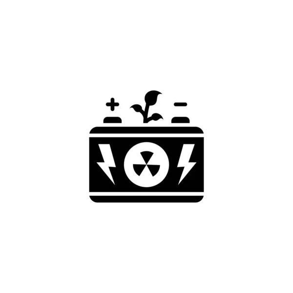 Піктограма Акумулятора Векторі Логотип — стоковий вектор